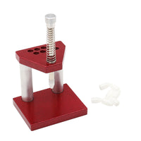 Red Metal Watch Needle Press