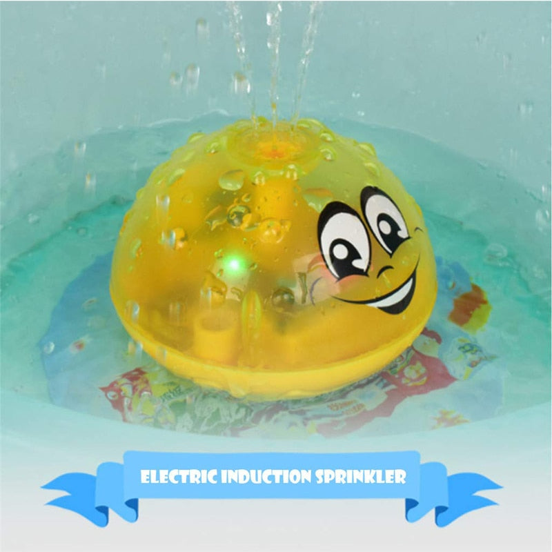 Spray Water Light Rotate With Shower Pool Kids Toys For Children Toddler Swimming Party