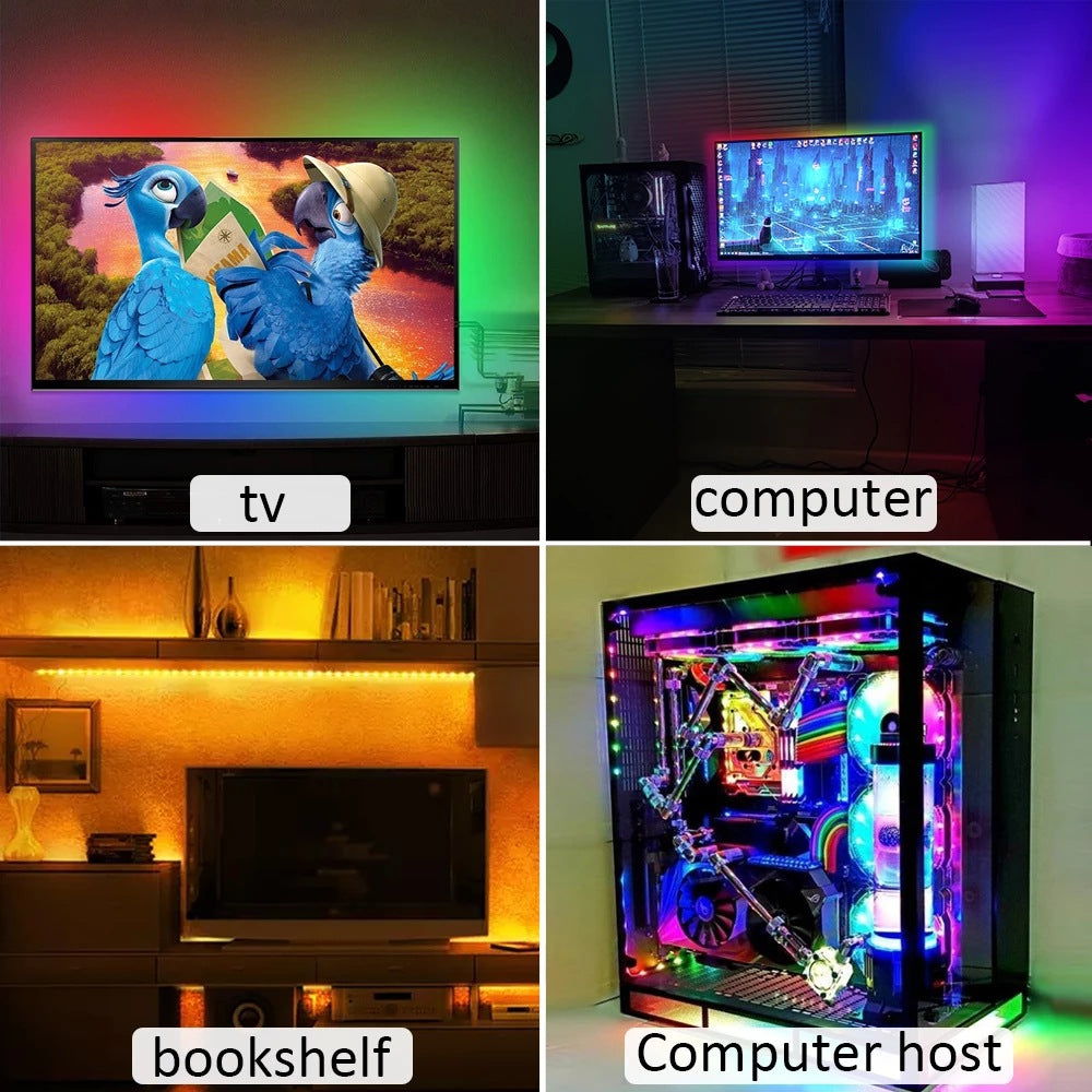 Led Lights With Usb Tv Background Lighting