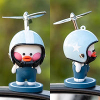 Car Ornaments Motorcycle Cute Car Center Console Accessories Car Cartoon