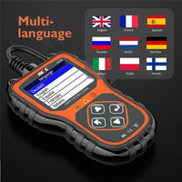 Ancel As200 Obd2 Scanner Car Diagnostic Tool Engine Test Equipment Overseas Version Multilingual
