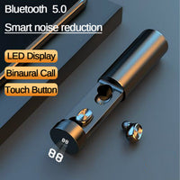 Bluetooth Earphone 5.0 Wireless 8D HIFI Sport MIC Earbuds Gaming Music Headset