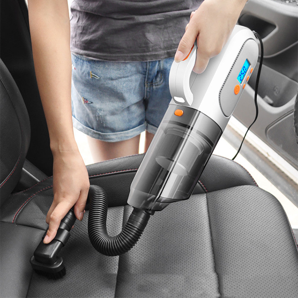 Vacuum cleaner in car