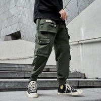 Men's Fashion Casual Loose-fit Tappered Trousers