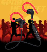 BT-01 Big Horn Sports Bluetooth Headset Bina Bluetooth 4.1 Protocol Wireless Sports Bluetooth Earbuds