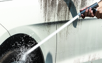 High-pressure car wash water gun telescopic water nozzle