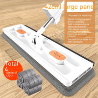 New Style Large Flat Mop 360 Rotating Mop Suitable Various Types Flooring Strong Water Absorption For Home Cleaning Floors