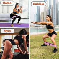 Workout Resistance Bands Loop Set Fitness Yoga Legs & Butt Workout Exercise Band