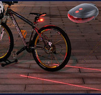 Bicycle Tail Light (5LED+2Laser)