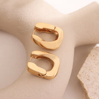 Metal Alloy Earrings High-grade Earrings For Women Geometric Ornament