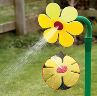 Garden Sprinkler Plastic Sprinkler Sunflower Sprinkler Garden Work Tool Adjustable Sprinklers And Garden Hoses
