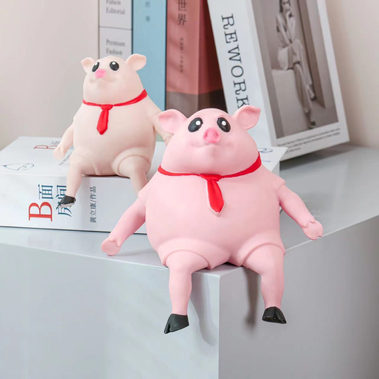 Piggy Squeeze Toys  Pigs Antistress Toy Cute Squeeze Animals Lovely Piggy Doll Stress Relief Toy Children Day For Kids Gift Gifts