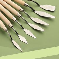 Scraper Palette Knife Painting | Art Oil Painting Palette Knife - 7pcs