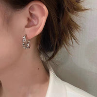Niche Unique Double-row C- Shaped Earrings
