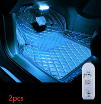 Touch-sensitive Usb Charging Atmosphere Lamp In Car