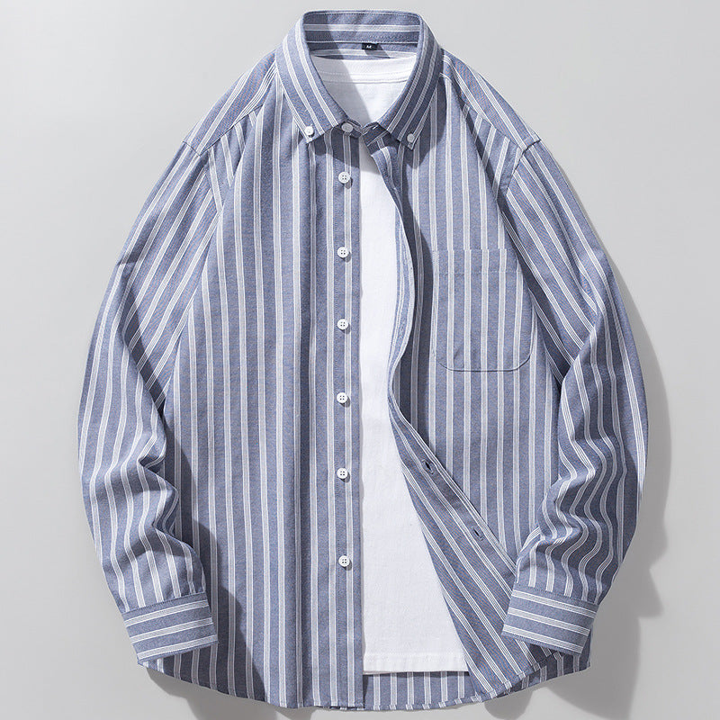 Men's Oxford Long-sleeved Shirt