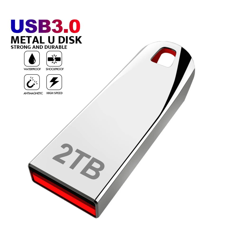 Metal Usb 3.0 Pen Drive 2TB Usb Flash Drives 1TB High Speed Pendrive