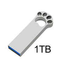 Metal Pen Drive 2TB High Speed Usb 3.0 Pendrive 1TB TYPE C Silver Cle