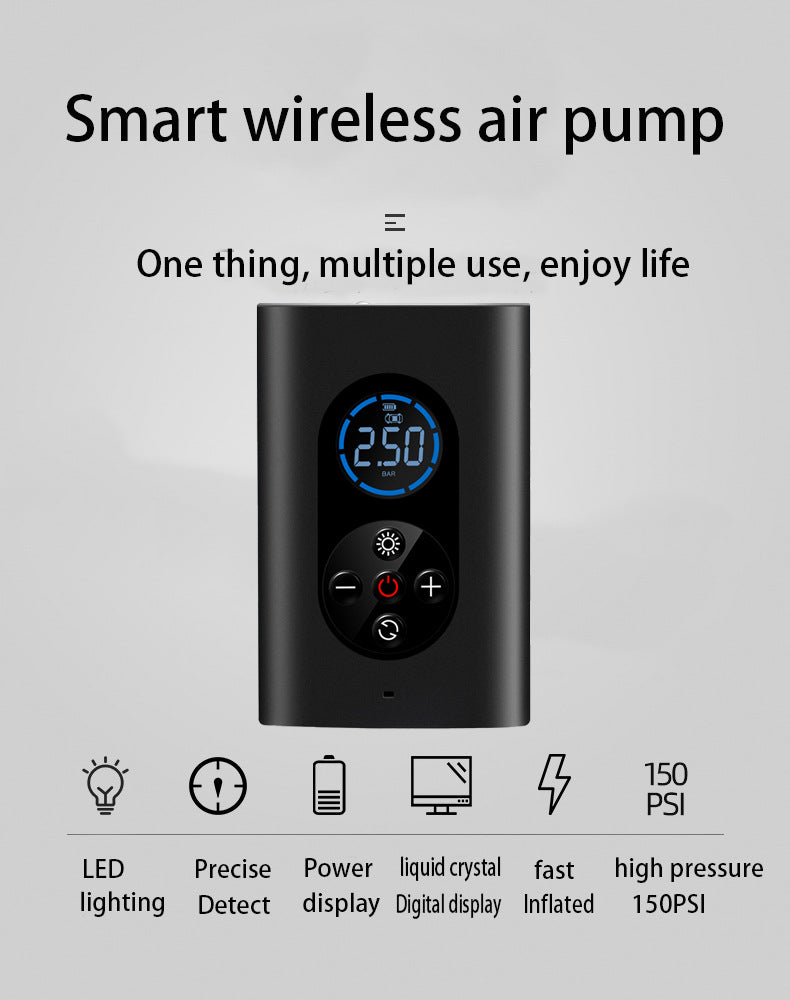 Outdoor Car Accessories Smart Wireless Air Pump