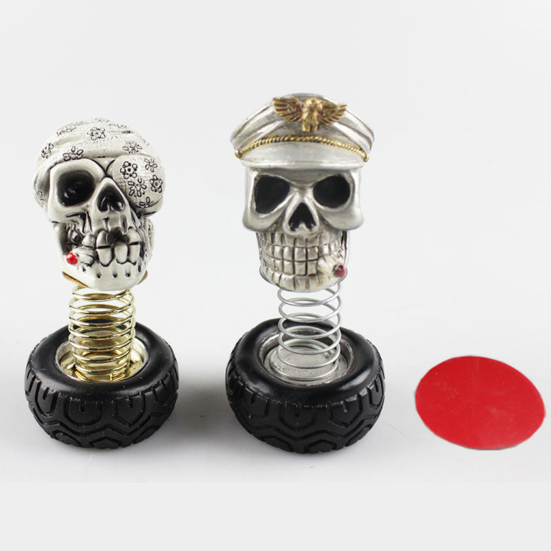 Car Skull Personality Interior Decoration Halloween Day Ornament For Car Goods Car Interior Accessories Decoration
