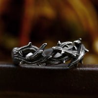 Stainless Steel Cast Fashionable And Minimalist Branch Ring