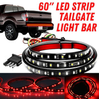60 LED Strip Tailgate Light Bar Reverse Brake Signal For Chevy Ford Dodge Truck