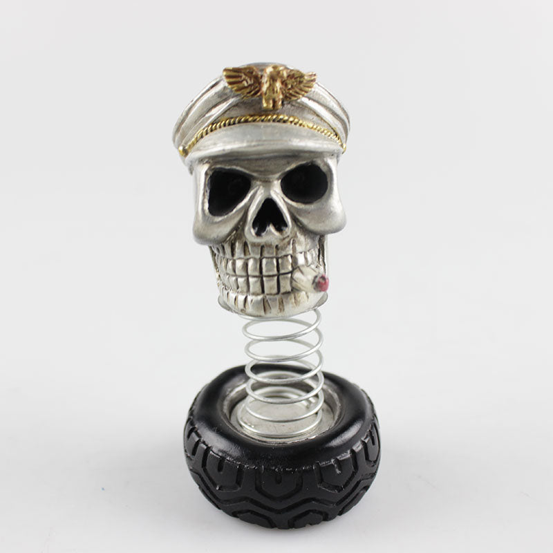 Car Skull Personality Interior Decoration Halloween Day Ornament For Car Goods Car Interior Accessories Decoration